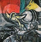 Chagall Paintings - Easter by Marc Chagall